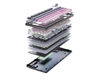 Attack Shark X98PRO Wireless Full-size layout różowa - 1472702 - zdjęcie 4